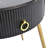 19.6'' Easy Assembly End Tables With High Gloss Faux Marble Tabletops-603188820