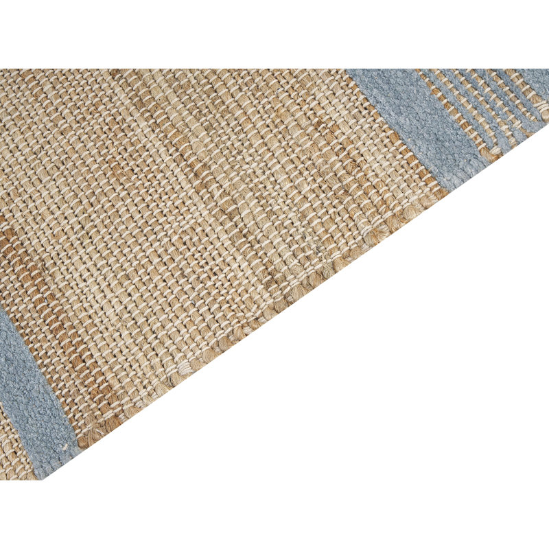 Runner Hurdsfield Striped Jute / Sisal Hand Woven 80cm X 300cm Area Rug