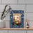 Blue Silver Metal Picture Frame