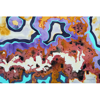 " Agate IV " by Megan Gallagher Painting Print