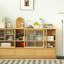 Armoire latérale de rangement minimaliste et multifonctionnelle