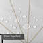 Rideau de douche avec 12 crochets Technology Line-2042515516