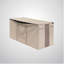Sac de rangement surdimensionné pour terrasse moderne L 60 po x l 24 po x H 28 po Monterey, beige