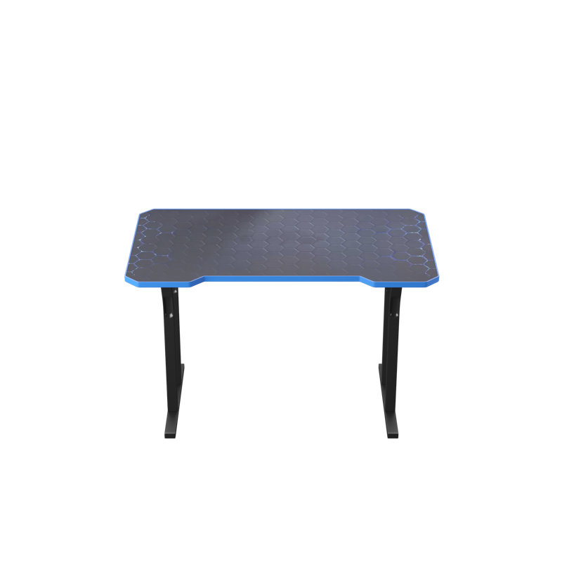 Bureau de jeu, Bleu et noir