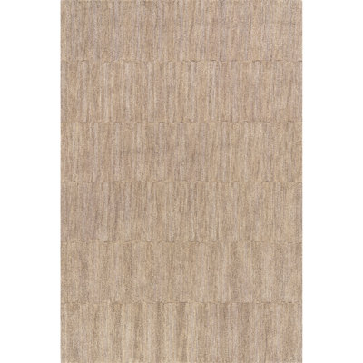 Starke Checked Wool Area Rug
