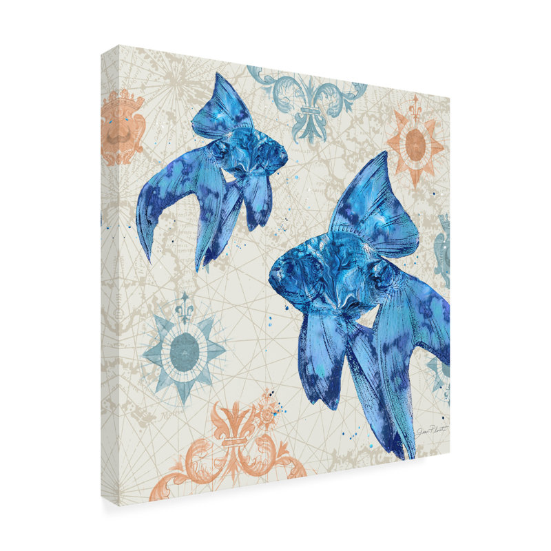 Art sur toile Jean Plout Coastal Collection, H 18 po x l 18 po x P 2 po