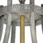 Rosette 8 - Light Lantern Drum Chandelier
