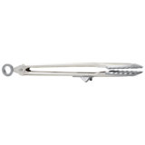 Tovolo Tip Top Tongs, Easy-Grip Kitchen Tongs For Cooking With Silicone Tips, Easy Locking Mechanism, Cooking Utensil With Resting Foot, Heat-Resistant & BPA-Free Silicone Tips