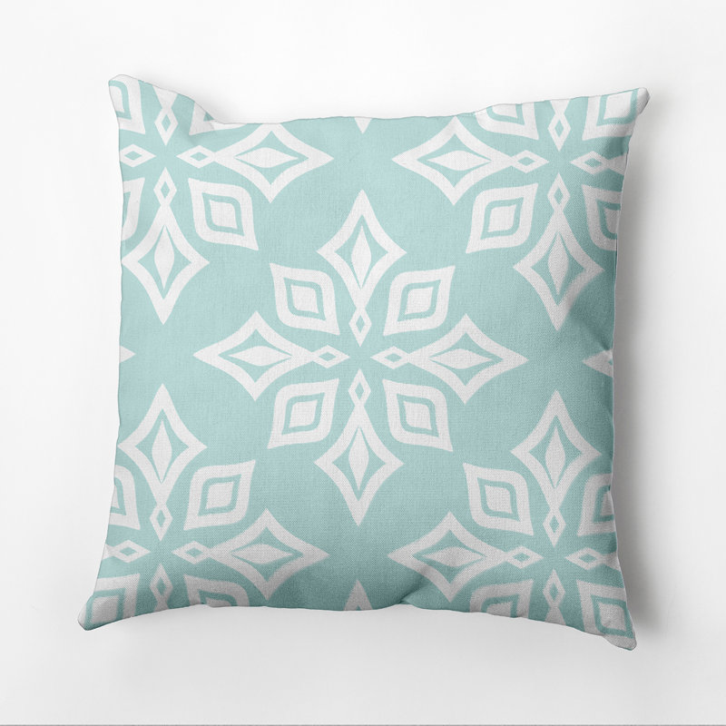 Housse et insert de coussin de plage Beach, 20 po x 20 po, Turquoise