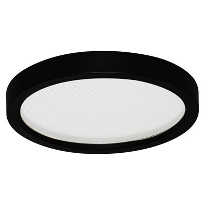 Plafonnier encastré 1 lumière DEL 7 po