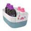 Simplify Polypropylene Decorative Basket-2051084305-2051084308-2118568820