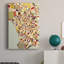 «Modern Los Angeles Map», impression sur toile tendue-22231401