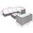 Marizol Sectional Seating Group with Cushions