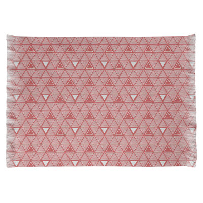 Chenille Geometric Indoor Rug