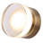 Autavia 5.375 In. 1 Light Integrated LED Wall Light With Clear Acrylic Shade, Adjustable Color Temperature-104447556