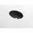 Badeloft 23.6" x 16.4" Oval Stone Resin Undermount Bathroom Sink UB-02-MBLK in Matte Black-71991835