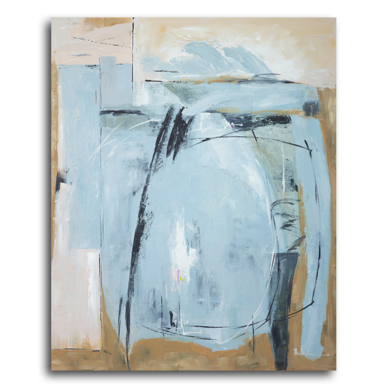 Amber Waves Painting, Unframed, 50" H x 40" W x 1.625" D
