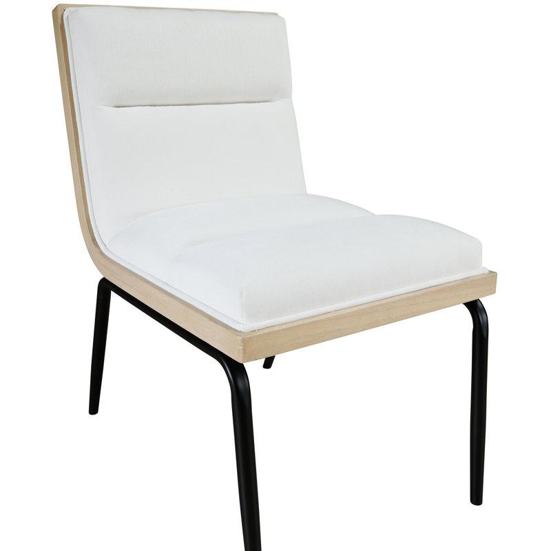 Chaise Viceroy, Tissu crème en polyester