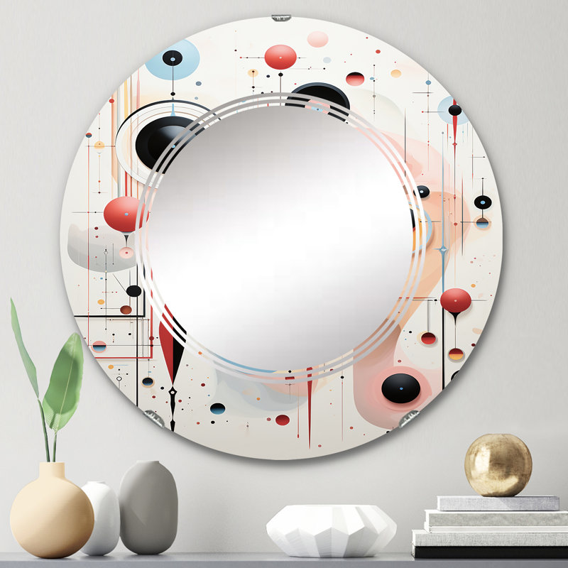Miroir mural Zlata, 24 po x 24 po