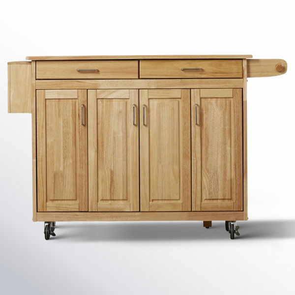 Wood Kitchen Island Walnut