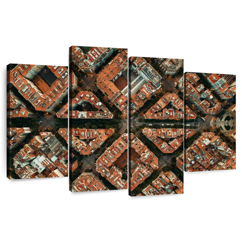 Rues Sirci Barcelona, H 42 po x l 68 po