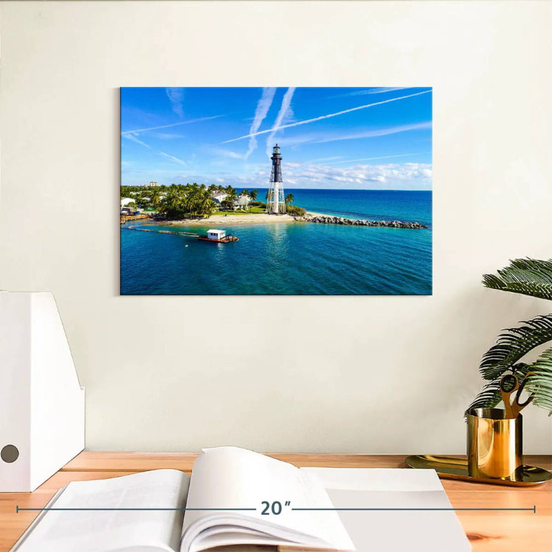 Florida lighthouse point Aletra, H 8 po x l 12 po