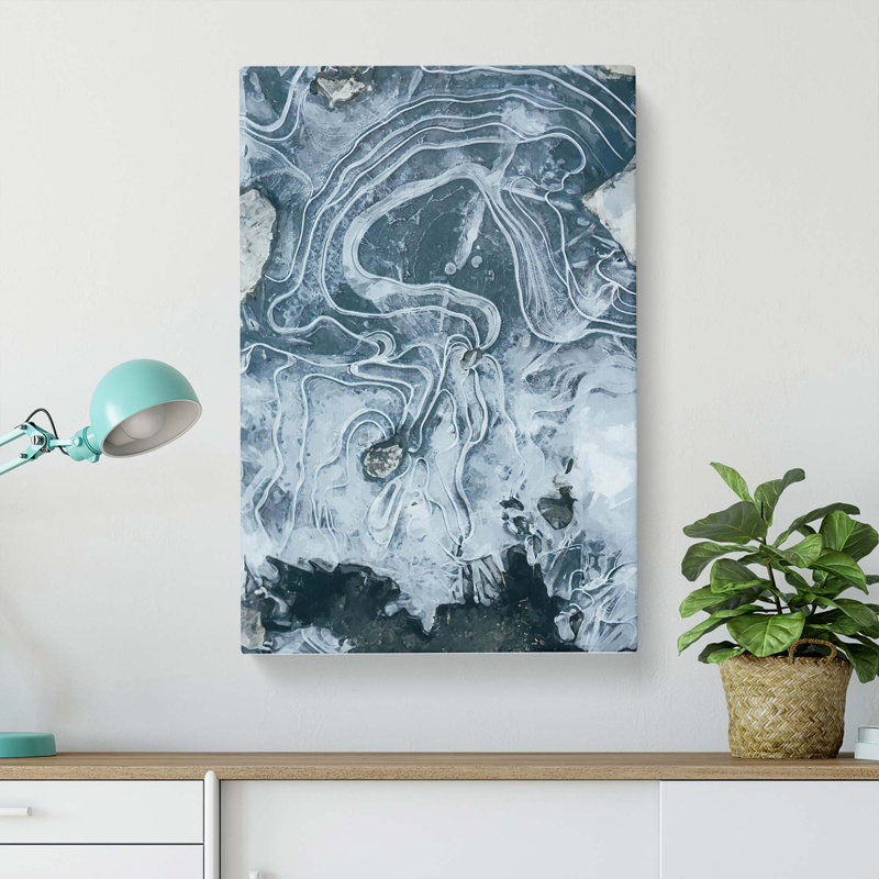 Falling in to You in Abstract - Wrapped Canvas, 91cm H x 60cm W x 3cm D