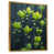 Toile avec cadre flottant or