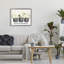 Cadre flottant rustique Life In Full Bloom, design avec lettres et doublure-1125587519-1125587515