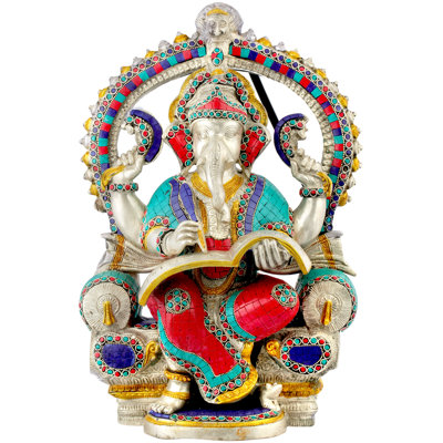 Raja Ganesha écrivant le Mahabharata