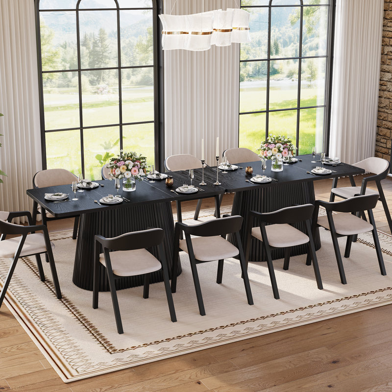 59”  Rectangular Dining Table For 4-6,  Kitchen Dining Room Table