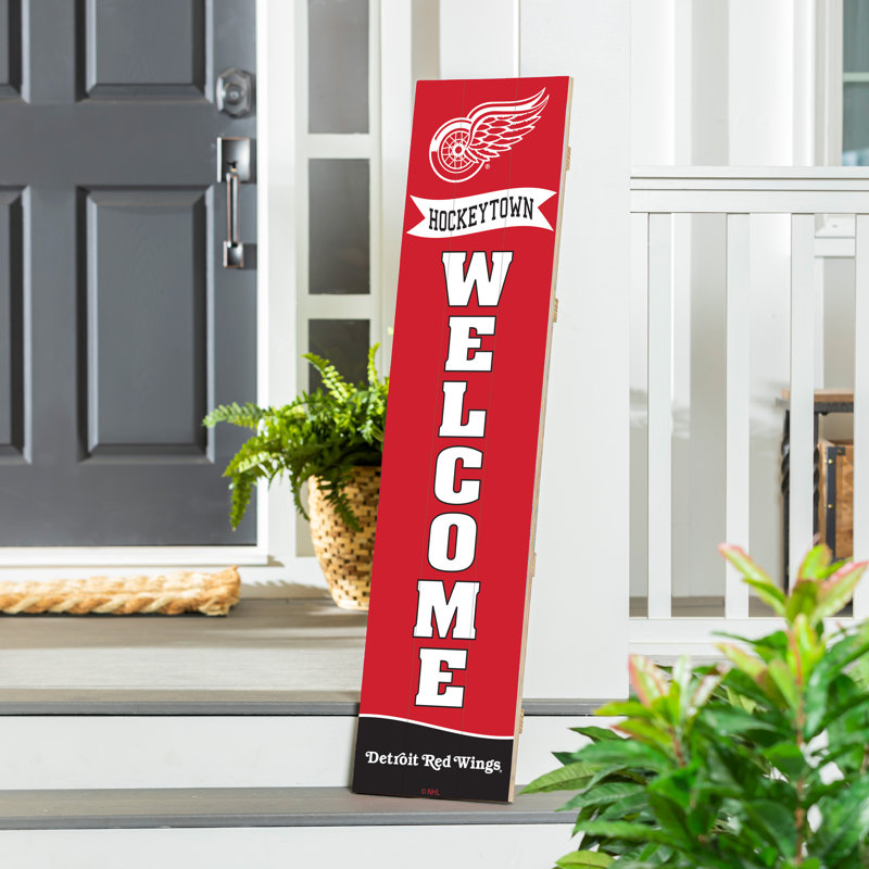 Enseigne murale 47 po NHL, NHL Detroit Red Wings
