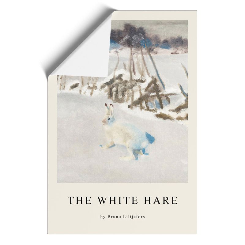 White Hare Vol.2 - No Frame Print, 42cm H x 30cm W x 0.1cm D