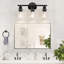 Appliques de coiffeuse modernes noires