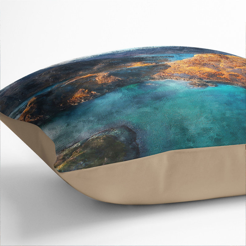 Square Cushion, 40cm H x 40cm W x 15cm D, Stone