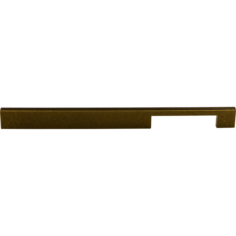 Linear Bar pull, German Bronze, 12" Center to Center