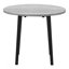 Ensemble de table de salle à manger à abattants contemporain 3 pièces, conception peu encombrante avec chaises rembourrées, idéal pour les petites cuisines et les salles à manger-656557952-656557954