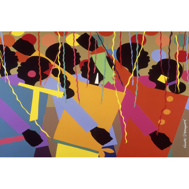 Fête, H 12 po x l 18 po x P 1,25 po