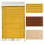 PVC Venetian Window Blind – Durable, Moisture-Resistant, Easy-Fit, Wood-Effect Finish (Teak/Natural/Walnut)-440552249-440552272