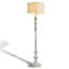 Beige-blanc + lin blanc + lampes sur pied de forme libre en bois massif-1558683502