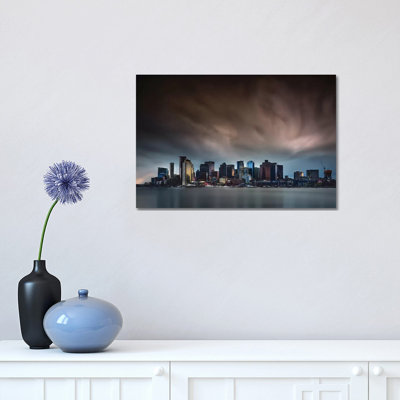 " Boston Skyline " by Miki Joven