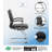 Nahlia Vinyl Seat Reception Chair with Metal Frame-413760876