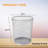 Bensonhurst Silver Round Metal Mesh Open Waste Paper Bin Lightweight Circular Mesh Trash Can (12L)