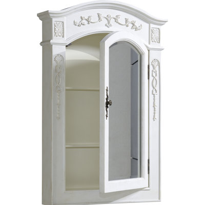 Armoire à pharmacie 1 porte avec cadre Burnet