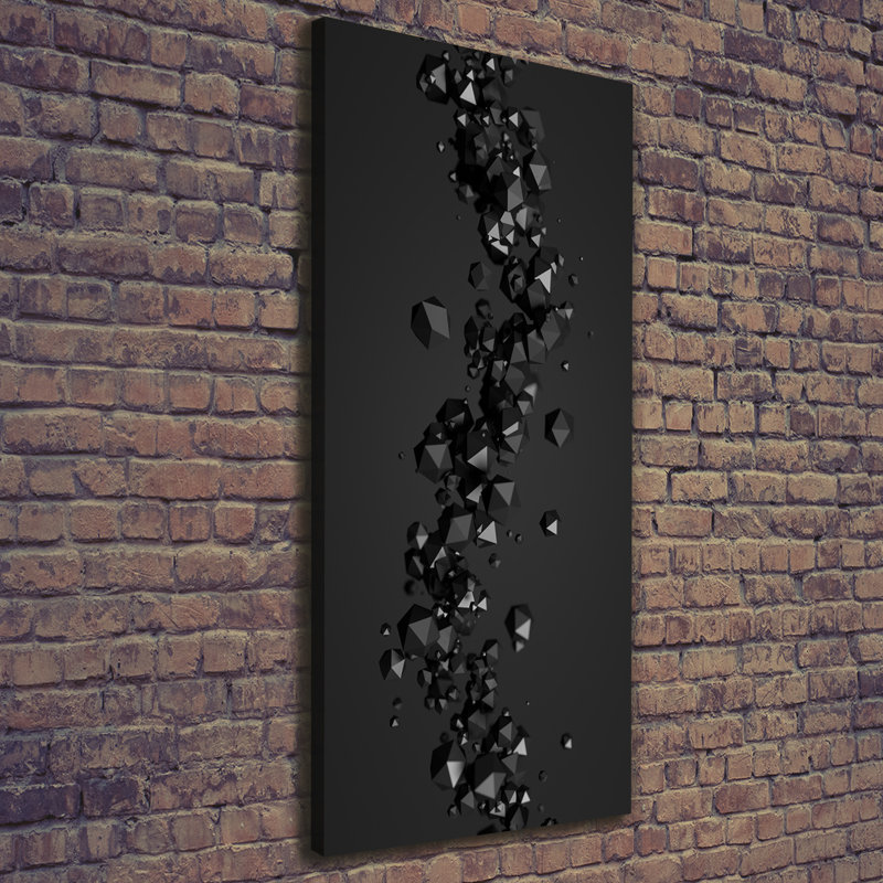 3D Abstraction - Wrapped Canvas Print