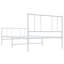 Latitude Metal Bed Frame with Headboard and Footboard-336784557-336784569