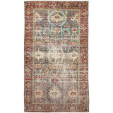Antique One Of A Kind One-of-a-Kind 4'3" X 7'5" Hand Knotted Area Rug