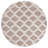 Kentshire Hand Woven Wool/Cotton Geometric Rug in Beige-699991998
