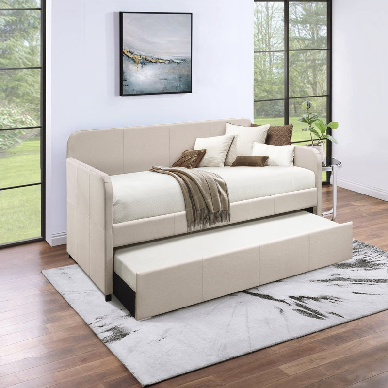 Karinna Fog Daybed with Trundle Bed
