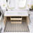 Cafar 58.5 " W Wall Mounted Wall Mounted 2 Double Vanity Bathroom Vanity With Resin Top-1169001795